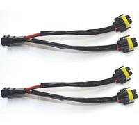 Splitter Filo P S H11 Due Bardatura Testa Luce Basso Fascio Femmina Spina Presa