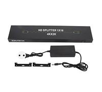 Splitter GearWell HDMI, 1x16 Distributore di segnale HD da 30Hz 4K con supporto 3D, splitter video HDMI 4K per più display