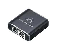 Splitter Gigabit Ethernet dell'adattatore del separatore della rete RJ45 della lega di alluminio con 2Port per la condivisione efficiente della larghezza di banda