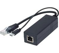 Splitter Gigabit PoE con uscita di tipo C 5V/2,5A - nessun adattatore aggiuntivo per risparmiare prese e cavi, ideale per HomeLab