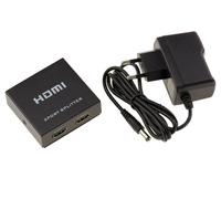 Splitter HDMI 1.4b - 2 Porte - Case Metallico - Risoluzione 4K (2160x3840) - 3D