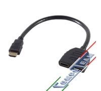 Splitter HDMI 1 In 2 Out MicroConnect 19M 2x19F 4K Cavo Adattatore