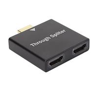 Splitter HDMI 1 in 2 Out, Splitter di Sincronizzazione Audio Video HD 1080P Per Monitor Proiettore HDTV Game Box