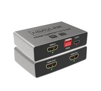 Splitter HDMI 1 Input 2 Uscite 4K 60Hz - EDID Clone, HDCP2.2, HDR, Dolby Atmos, Dolby Vision - Compatibile con Firestick 4k Max, PS3/PS5 & Elgato HD60s/x/Pro, Apple TV 4K, Retrotink, Roku Stick
