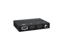 Splitter HDMI 1x2 Pro 4K@60Hz HDR10 Dolby Vision, Downscaling 1080p, Gestione EDID, CEC Pass-Through, LED, Micro-USB