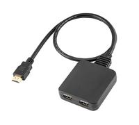 Splitter HDMI 2.1 8K 1 in 2 Out, 48 Gbps ad alta velocità HDMI Switch Box supporta 8K a 60Hz, 3D, HDR, 12-bit Deep Color, HDCP2.3, compatibile con laptop/PC/TV/proiettore