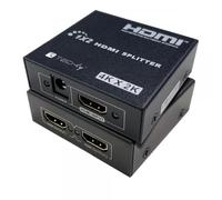 Techly Splitter HDMI 365818 4K UHD 3D a 2 vie Nero