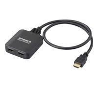 SpeaKa Professional SP-13457064 SP-HDMIS-300 2 Porte Distributore, splitter HDM