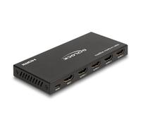 Splitter HDMI Delock 1x4 4K 60Hz con Scaler
