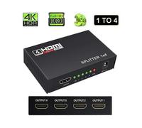 Splitter HDMI - Non specificato - 1x4 - 4 porte - 1080p Full HD - Compatibile con 3D