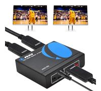 Splitter HDMI, splitter HDMI 1x2, supporto risoluzione 4K * 2K @ 30Hz, supporto 3D, plug and play