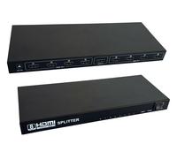 Splitter hub sdoppiatore segnale HDMI FULL HD 1080P 8 uscite amplificate 3D 1x8