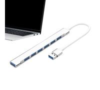 Splitter hub USB, docking station - hub USB ad alta velocità per laptop | dongle ultrafine, docking station stabile per computer, hub USB multiporta per computer o