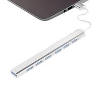 Splitter Hub USB - Stazione per laptop USB Hub | Dock di espansione hub hub USB da a sette Dock di espansione USB di splitter per computer