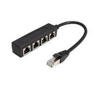 Splitter Internet Adattatore Passivo 1 A 4 | Splitter Ethernet per Router Internet per Televisore Laptop PC Hub di Rete Presa di Rete Casa e Ufficio Dormitorio e Sala