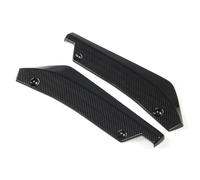 Splitter Labbro Diffusore 2 Pezzi/set Per Chevy Per Camaro SS Lt Zl1 2016-2018 Paraurti Posteriore Canard Splitter Spoiler Laterale Diffusore Balza Trim(Look in carbonio)