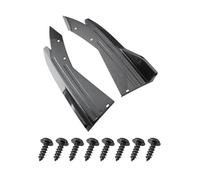 Splitter Labbro Diffusore 2 Pezzi Spoiler Paraurti Posteriore Auto In Fibra Di Carbonio Protezione Ala Diffusore Antiurto Gonna Laterale Angolo Avvolgimento Splitter(Carbonio)