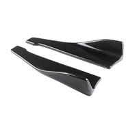 Splitter Labbro Diffusore Kit Carrozzeria Estensione Paraurti Anteriore E Posteriore 48 Cm Minigonne Laterali Anteriori Labbro Splitter Canard Per BMW E90 E92 E93 E60 E61(Look in carbonio)