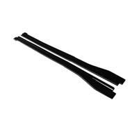 Splitter Labbro Diffusore Kit Carrozzeria Per Minigonne Laterali Regolabili, Pannello Sottoporta, Estensione, Per VW Per Scirocco 2009-2016, 6 Pezzi(Nero lucido)