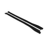 Splitter Labbro Diffusore Per BMW X1 2016-2022, Una Coppia Protezioni Anticollisione Auto, Minigonne Laterali, Piastra Estensione, Spoiler, Paraurti, Kit Carrozzeria(Matte Black)