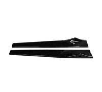 Splitter Labbro Diffusore Spoiler Paraurti Laterale Per Auto Per BMW Serie 5 G30 G38 F10 F18 520i 528i 525i 2008-2022 Pannelli Protettivi Diffusore Antiurto(Nero lucido)