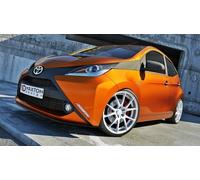 SPLITTER LAMA SOTTOPARAURTI ANTERIORE TUNING PER TOYOTA AYGO mk2 2014-2018