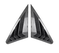 Splitter Laterale Lunotto Trim Per A3 8V Berlina 2014 2015 2016 2017 2018 2019 ABS Posteriore Finestra Laterale Alette Persiane Tende Alette Di Copertura Trim(Carbon Fiber Look)