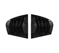 Splitter Laterale Lunotto Trim Per E90 Per 3 Serie 320i 325i 320d 330i 335i 05-12 Auto Lunotto Posteriore Feritoie Triangolo Posteriore Finestra Ombra Spoiler(Gloss Black)