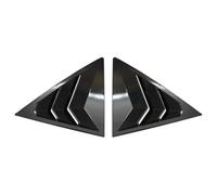 Splitter Laterale Lunotto Trim Per Mazda 6 2002 2003 2004 2005 2006 2007-2016 2 Pezzi ABS Finestra Posteriore Shutter Cover Trim Feritoia Side Vent(Gloss Black)