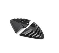 Splitter Laterale Lunotto Trim Per Seat Per Leon Per MK2 2008-2012 2 Pezzi In Plastica ABS Triangolo Posteriore Finestra Spoiler Feritoia Copertura Otturatore(Carbon fiber pattern)