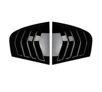 Splitter Laterale Lunotto Trim Per Serie 3 Per E90 2005-2011 320i 330i 1 Coppia Di Finestre Laterali Posteriori Alette Air Vent Shutter Pannello Rivestimento Copertura(Glossy Black)