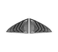 Splitter Laterale Lunotto Trim Per Tesla Per Modello 3 2017 2018 2019 2020-2023 Coppia Finestra Posteriore Copertura Dell'otturatore Spoiler Triangolo Feritoia Trim(Gloss Black)