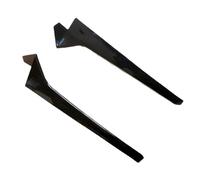 Splitter Laterale Lunotto Trim Per VW Per Tiguan Per Line 2017-2022 Nero Lucido ABS 2PCS Auto Lunotto Posteriore Spoiler Ala Laterale Copertura Trim