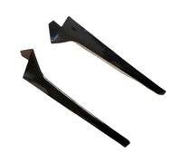 Splitter Laterale Lunotto Trim Per VW Per Tiguan Per Line 2017-2022 Nero Lucido ABS 2PCS Auto Lunotto Posteriore Spoiler Ala Laterale Copertura Trim Accessori