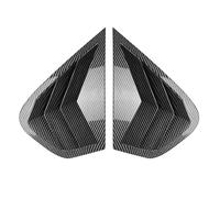 Splitter Laterale Lunotto Trim Per X6 Per E71 Per E72 2008-2014 SOLO Otturatore ABS Finestra Laterale Posteriore Alette Scoop Copertura Vent Uscita Aria(Carbon Paint)