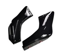 Splitter Laterali Posteriori V.2 + Alette Per VW Per Golf Per GTI Per GTD Per Mk8 Style Paraurti Posteriore Spoiler Laterale Diffusore Paraurti Posteriore