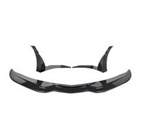 Splitter Paraurti Anteriore Auto Per Chevrolet Per Corvette C7 2014-2019 Paraurti Anteriore Con Alette Laterali Accessori Kit Carrozzeria Nero Lucido Spoiler(Glossy Black)