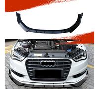 SPLITTER PER AUDI A3 8V TDI TSI PRE-LCI 13-16 FRONT SPOILER LAMA SOTTOPARAURTI