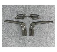 Splitter Per Bentley Per Bentayga Per V8 W12 2016-2022 Reale Labbro Anteriore Splitter Diffusore Posteriore Spoiler Gonna Lato Specchietto Retrovisore Labbro Paraurti Anteriore(Wind knife)