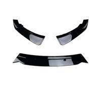 Splitter Per BMW Serie 4 420i 420d 418d F32 F33 F36 2013 2014 2015-2020 Auto Paraurti Anteriore Labbro Body Kit Spoiler Splitter Canard Lip SplitterTuning Labbro Paraurti Anteriore(Glossy Black)