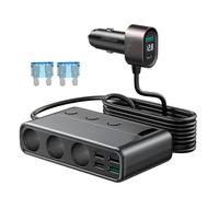 Joyroom Car charger JR-CL06 Multi-Port (black)