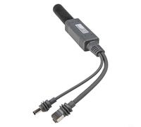 Splitter per cavo di alimentazione IP68 per Starlink Gen Mini, iniettore non standard, 48 V, 2,5 A, adattatore Ethernet impermeabile per rete esterna
