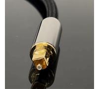 Splitter per cavo in fibra ottica 2 in 1 convertitore Toslink