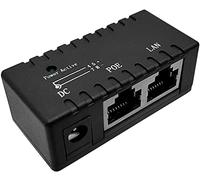 Splitter per iniettore POE 10M / 100Mbp Power Over Ethernet RJ-45 Adattatore per montaggio a parete Splitter per rete di telecamere IP CCTVben trattata.