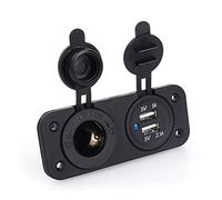 Splitter per Presa Sigaro per Auto Dual Usb 12V Presa di Corrente A Pr Ume Cigare Encastrable 12V Usb Steckdose Splitter per Presa Sigaro per Auto Dual Usb
