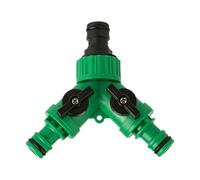 Splitter per tubo | Connettore spigot da giardino a forma di PP | Adattatore per rubinetto esterno ad alte prestazioni per irrigazione prato, autolavaggio, riempimento piscina e irrigazione del