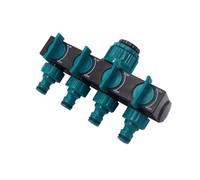 Splitter per Tubo da Giardino - Connettore per Rubinetto 'Acqua, Strumento Adattatore valvola a 4 Vie | Splitter per Tubo Interno Esterno per irrigazione Giardino Care Serra