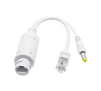 Splitter POE all'aperto | Adattatore PoE Adattatore impermeabile 48V a 12V - Access controllo accessi Poe Splitter per telecamera di sicurezza per il centro commerciale