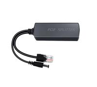 Splitter POE da 48 V a 12 V 10/100 Mbps con adattatore Ethernet attivo IEEE 802.3af/at(Style A)