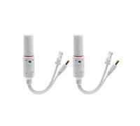 Splitter POE Impermeabile da 48 V A 12 V con Cavo Adattatore Video e di Alimentazione per Extender di Telecamere IP